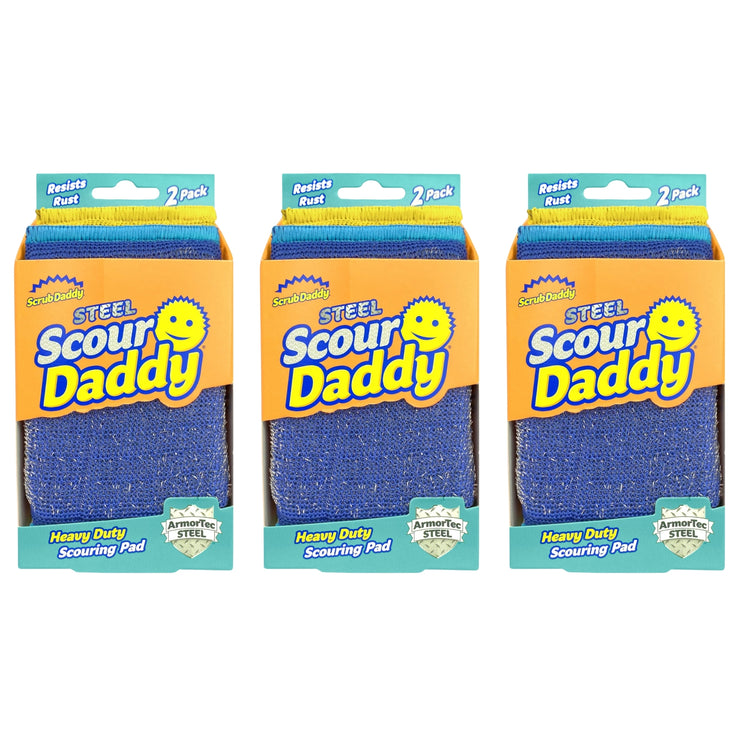 Scrub Daddy Steel Scour 2pk x3-2017004953092100096