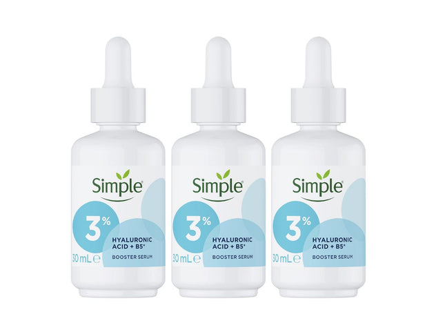 3x Simple Booster Serum 3% Hyaluronic Acid and B5-2006732792687366145