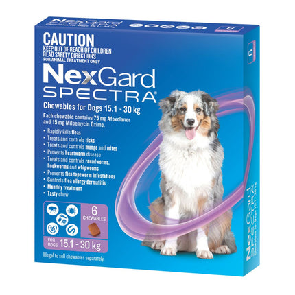 NexGard Spectra Dogs 15.1-30kg 6pk-2006732764975599619