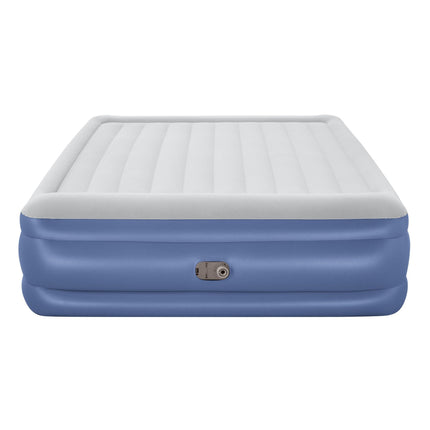 Bestway 203 x 193 x 56cm Tritech Air Mattress King Built-in AC Pump-2029387222637219840