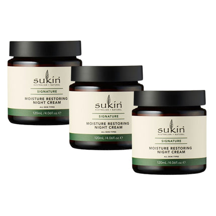 Sukin Moisture Restoring Night Cream 120ml x3-2017004954966953984