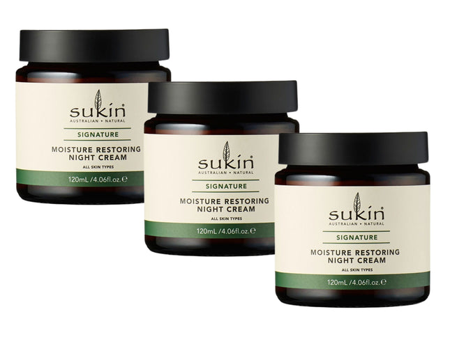 Sukin Moisture Restoring Night Cream 120ml x3-2017004954966953984