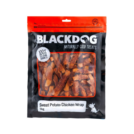 Blackdog Sweet Potato & Chick Wrap 1kg-2006733406553116672