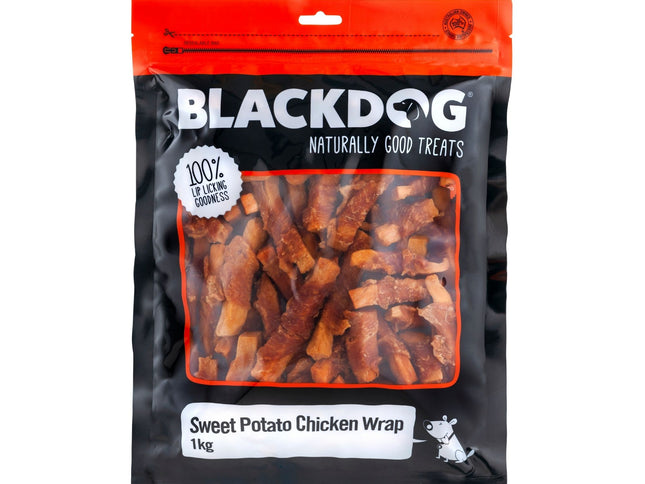 Blackdog Sweet Potato & Chick Wrap 1kg-2006733406553116672
