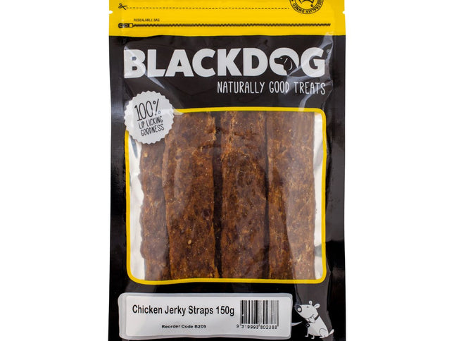Blackdog Chicken Jerky Straps 150g-2006732749658001409