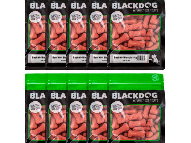 Blackdog Mini Beef Biscuits 1kg x10-2006732775503302657