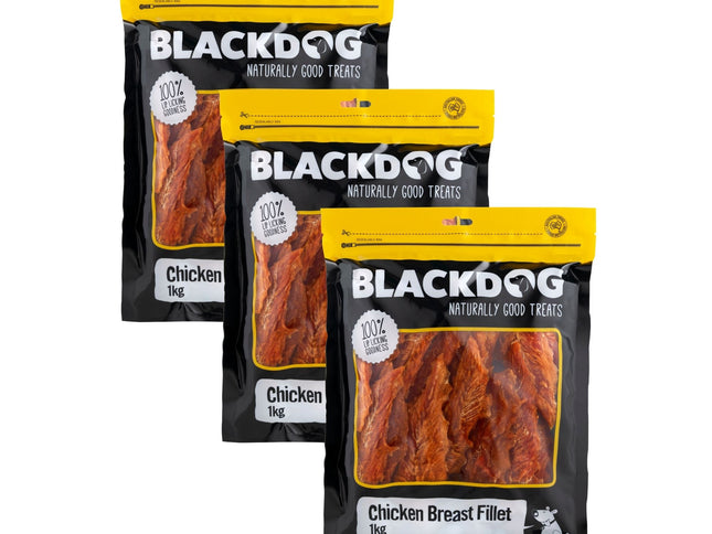 Blackdog Chicken Breast Fillets 1kg x 3pk-2018816825319624705
