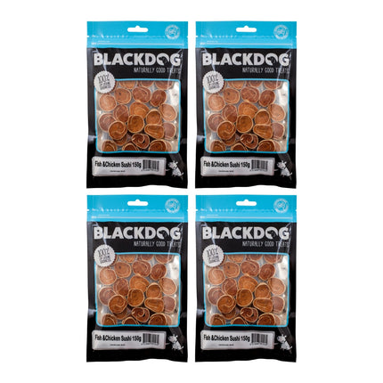 Blackdog Fish & Chicken Sushi 150g x 4pk-2029387316916785153
