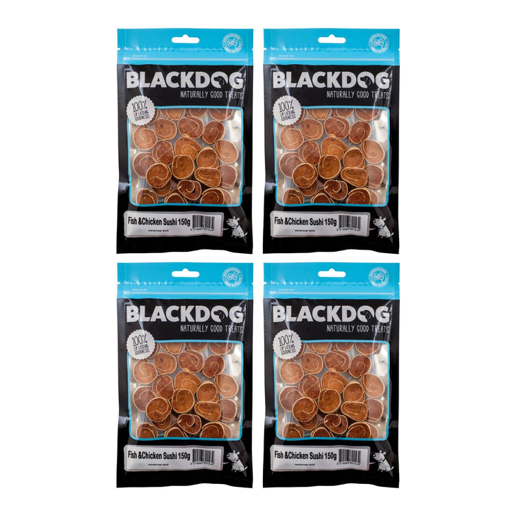 Blackdog Fish & Chicken Sushi 150g x 4pk-2029387316916785153