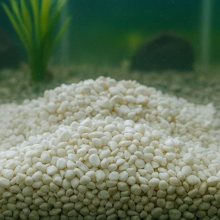 Showmaster 4-6mm Snow White Pebbles 5kg-2018816620033609729