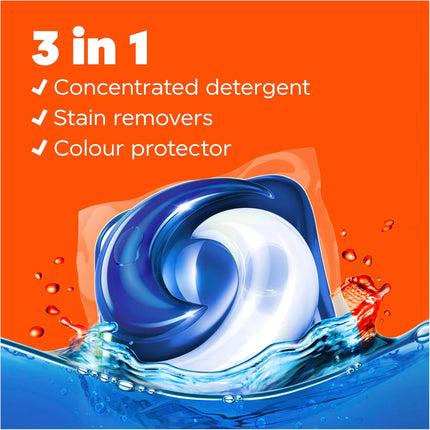 Tide 3 in 1 Clean Breeze x 64 Laundry Pods-2029334136006774785