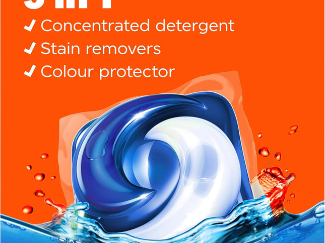 Tide 3 in 1 Clean Breeze x 64 Laundry Pods-2029334136006774785