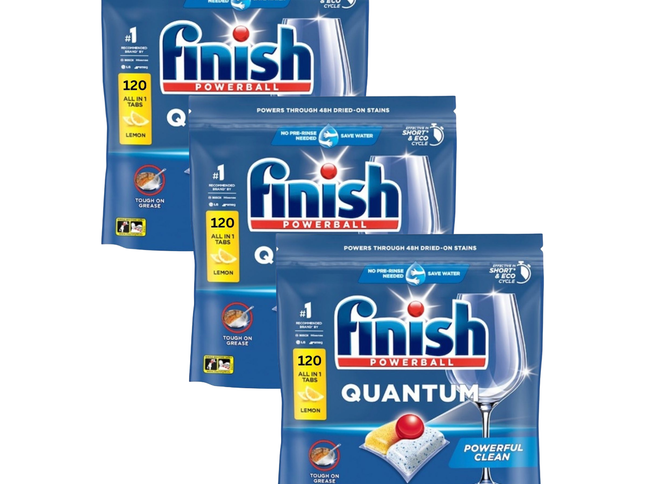 Finish Quantum Lemon x 360 Dishwasher Tablets-2006732800207753216