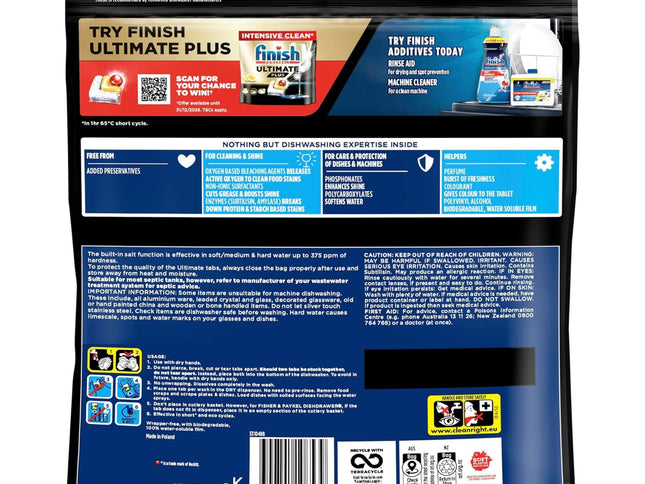 Finish Ultimate x 150 Lemon Dishwasher Tablets-2029334111927275521