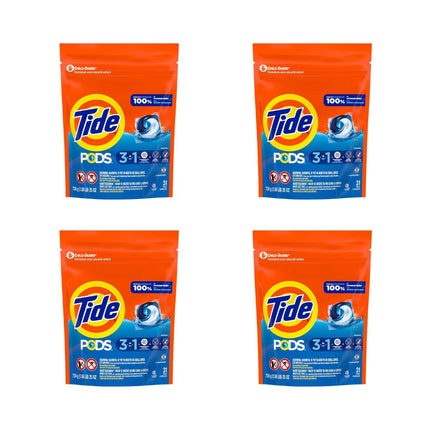 Tide 3in1 124 Clean Breeze Laundry Pods-1975420524603510784