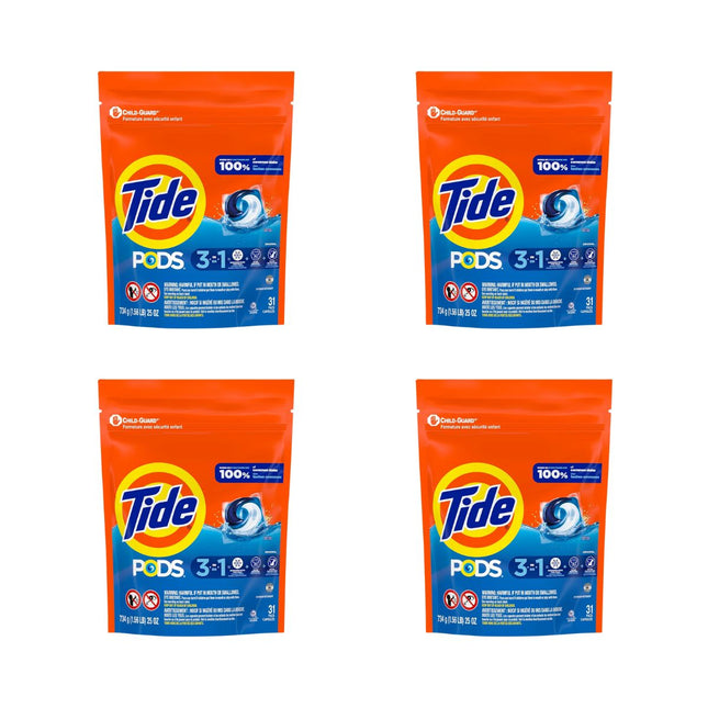 Tide 3in1 124 Clean Breeze Laundry Pods-1975420524603510784