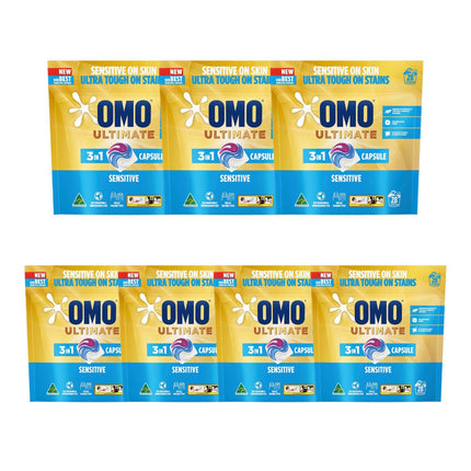 Omo Ultimate 3in1 Sensitive 196 Laundry Capsules-1973194178443743232