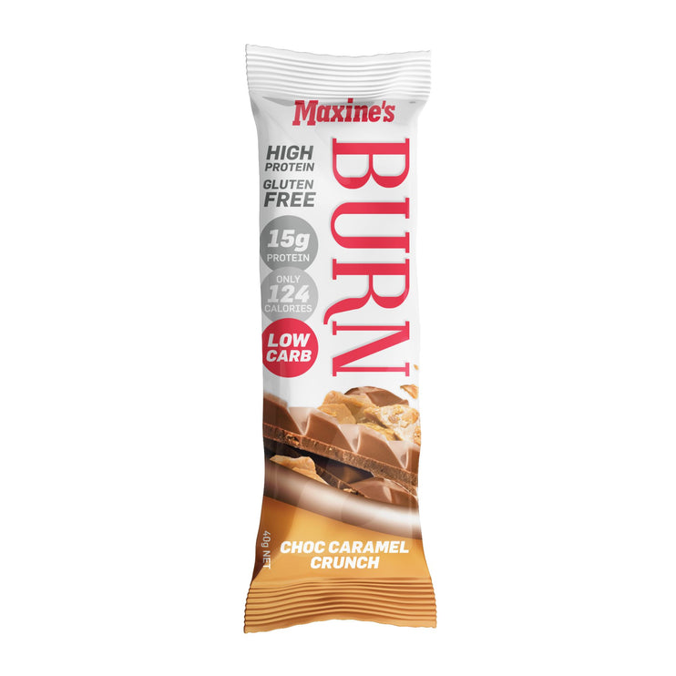 Maxines Burn Caramel Crunch Bar 12x40g x2-2017004944292450305