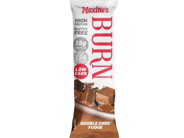 Maxines Burn Double Choc Fudge Bar 12x40g-2029334116188688385