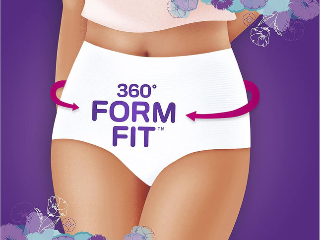 Always Discreet Night Pants Large 16-22 95-125cm 70-100cm 8 Pack x3-2029334102813052929