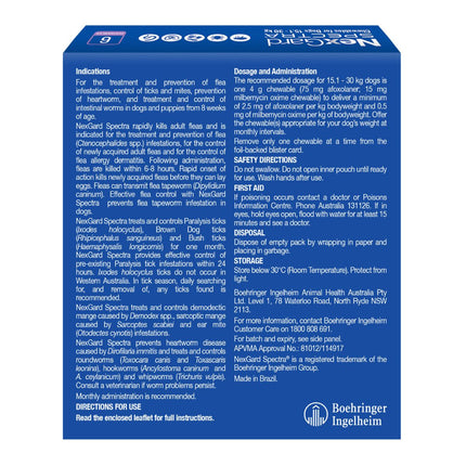 NexGard Spectra Dogs 15.1-30kg 6pk-2006732764975599617