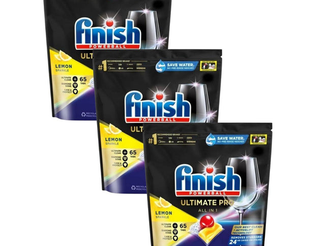 Finish Ultimate Pro x 195 Lemon Dishwasher Tablets-2006732782281297922