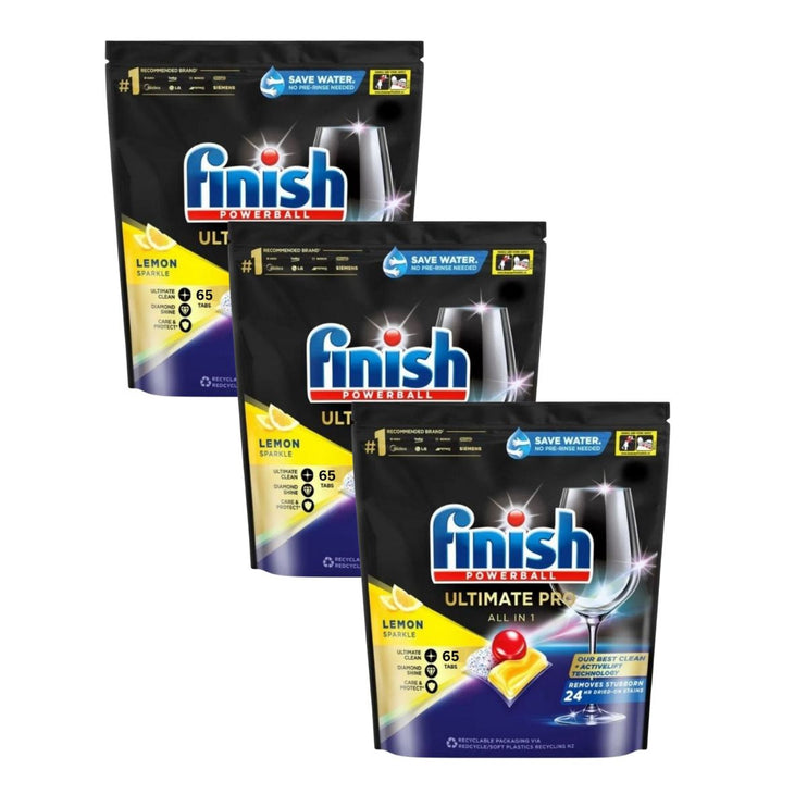 Finish Ultimate Pro x 195 Lemon Dishwasher Tablets-2006732782281297922