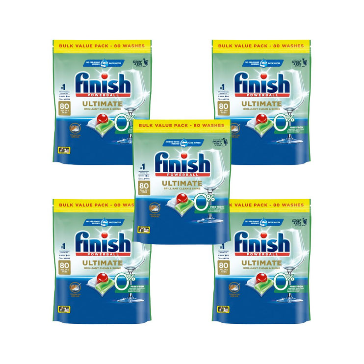 Finish Ultimate 0% Foam 400 Dishwasher Tablets-1973194175771971584