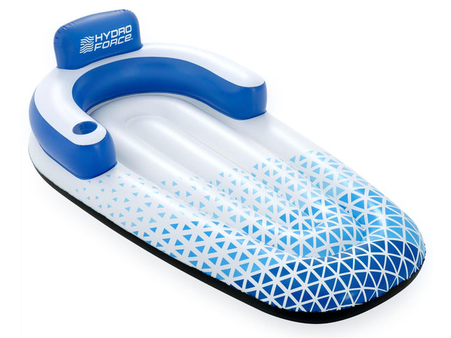 Hydro-Force 1.91m x 1.07m Indigo Wave Lounge-2029387300928098305