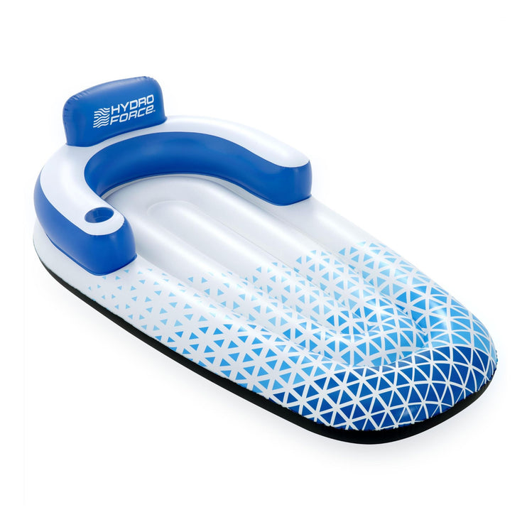 Hydro-Force 1.91m x 1.07m Indigo Wave Lounge-2029387300928098305
