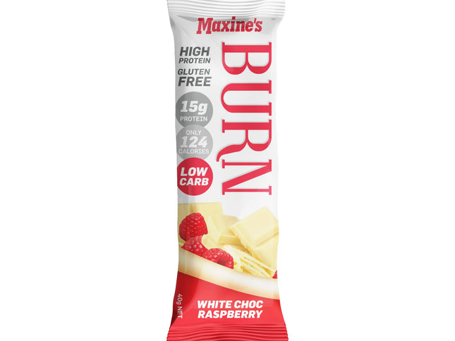 Maxines Burn White Choc Raspberry Bar 12x40g-2017004944607023105