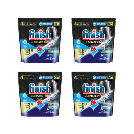 Finish Ultimate Pro 128 Baking Soda Dishwasher Tablets-1960920163440267264