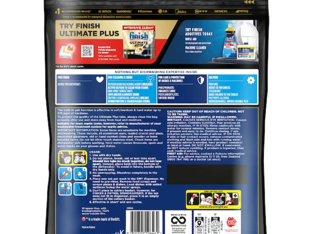 Finish Ultimate Plus x 99 Lemon Dishwasher Tablets-2029334113890209793
