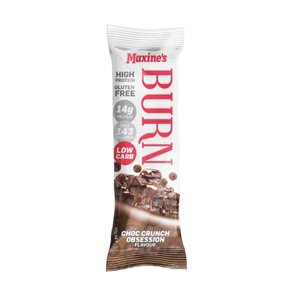 Maxines Burn Choc Crunch Obsession Bar 12x40g x2-2017004945219391489