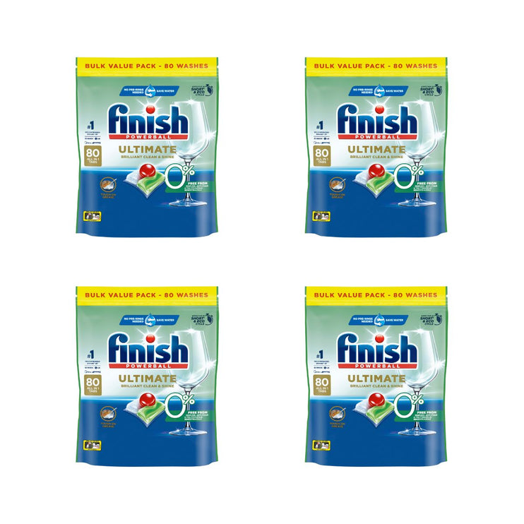 Finish Ultimate 0% Foam 320 Dishwasher Tablets-1973194175558062080