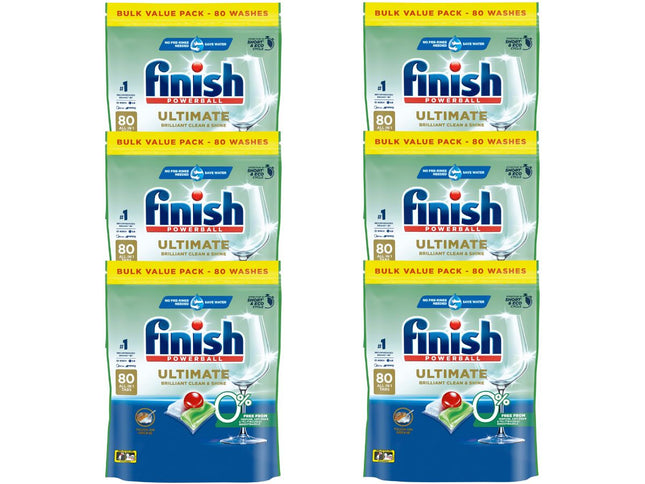 Finish Ultimate 0% Foam 480 Dishwasher Tablets-1973194175931355136