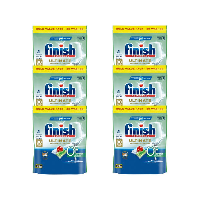 Finish Ultimate 0% Foam 480 Dishwasher Tablets-1973194175931355136
