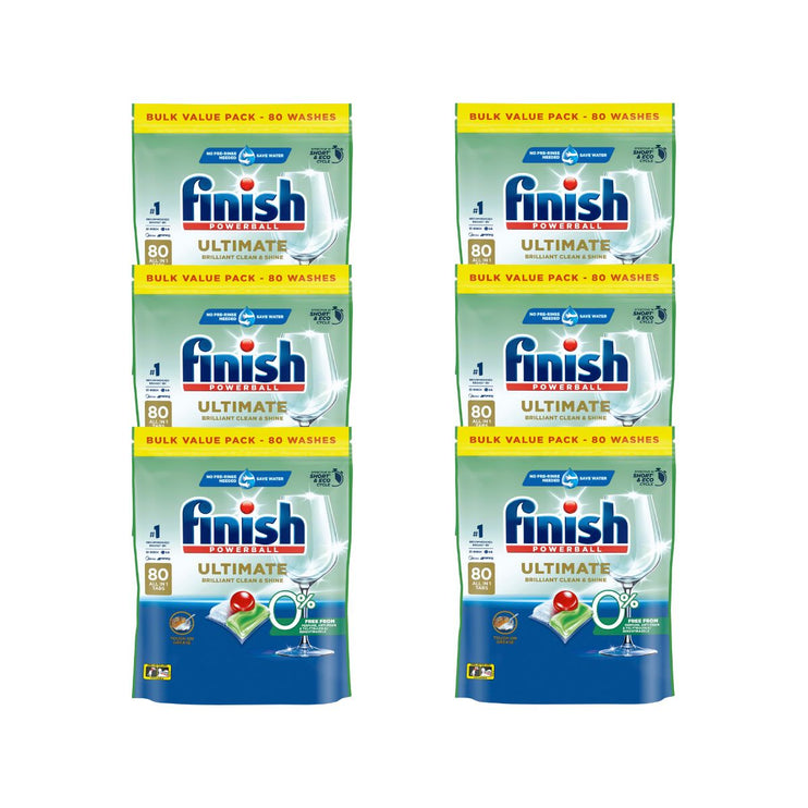 Finish Ultimate 0% Foam 480 Dishwasher Tablets-1973194175931355136