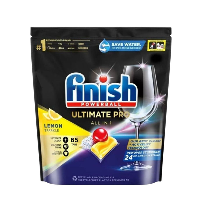 Finish Ultimate Pro x 65 Lemon Dishwasher Tablets-2006732781962530818