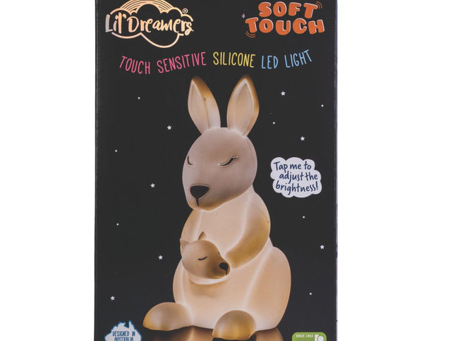 Lil' Dreamers Kangaroo Soft Touch LED Light-2006732784512667650