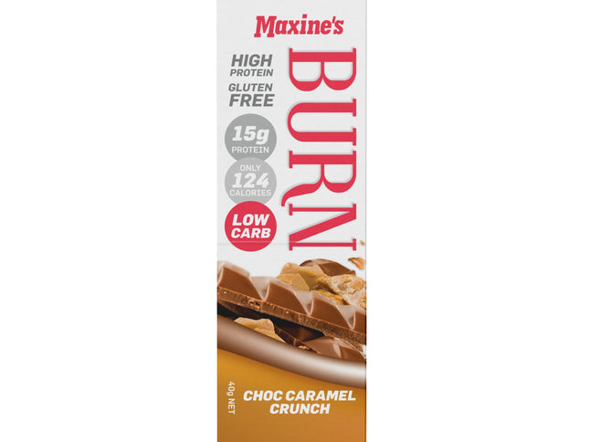 Maxines Burn Caramel Crunch Bar 12x40g x2-2017004944292450306