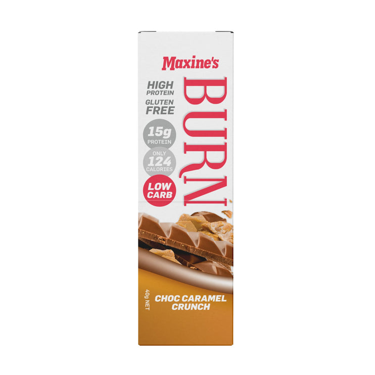 Maxines Burn Caramel Crunch Bar 12x40g x2-2017004944292450306