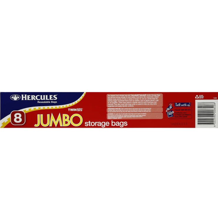 Hercules Jumbo Storage Bags 8pk x5-2017004941582929922