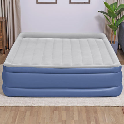 Bestway 203 x 193 x 56cm Tritech Air Mattress King Built-in AC Pump-2029387222637219842