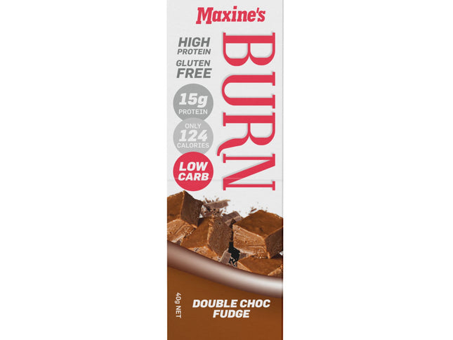 Maxines Burn Double Choc Fudge Bar 12x40g x3-2029334116528427010