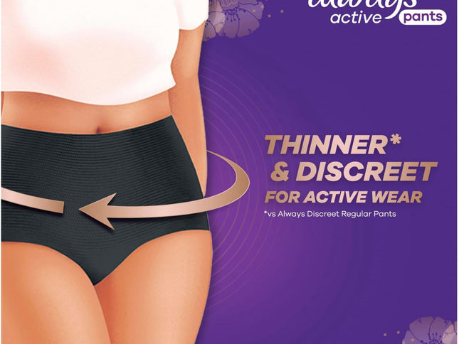 Always Discreet 5 in 1 Pants Medium 10-16 70-100cm 9 Pack x3-2029334104054566914