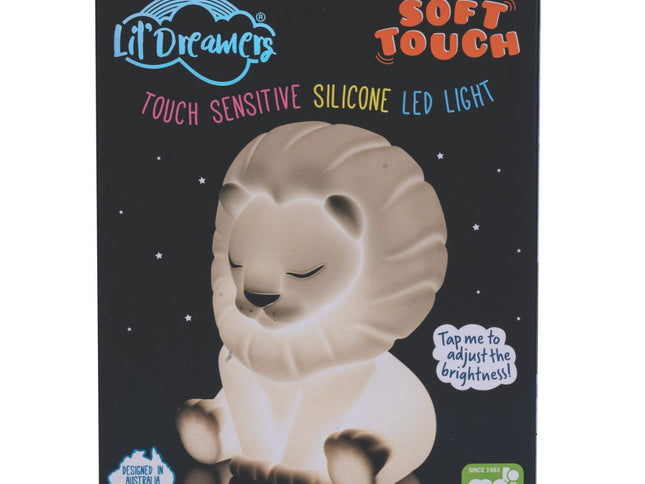 Lil' Dreamers Lion Soft Touch LED Light-2029387216551284738