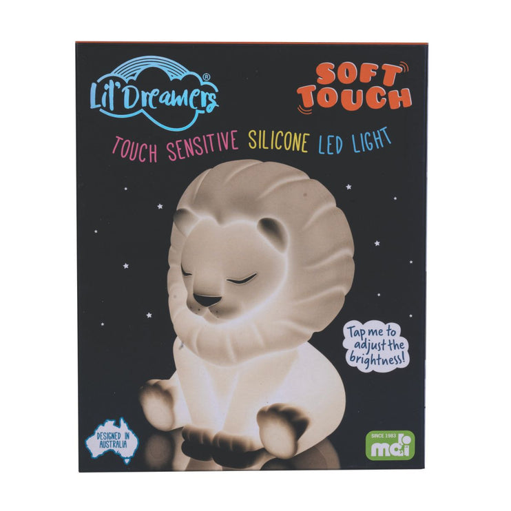 Lil' Dreamers Lion Soft Touch LED Light-2029387216551284738