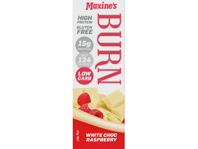 Maxines Burn White Choc Raspberry Bar 12x40g-2017004944607023106