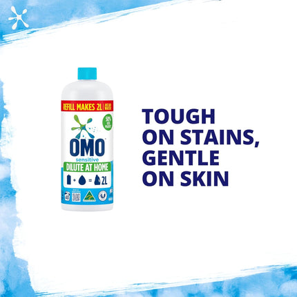 OMO Sensitive Laundry Liquid 665mL x2-2029334125458100227